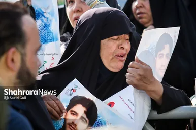تشییع باشکوه پیکر «شهید غیرت» حمیدرضا الداغی در مشهد
