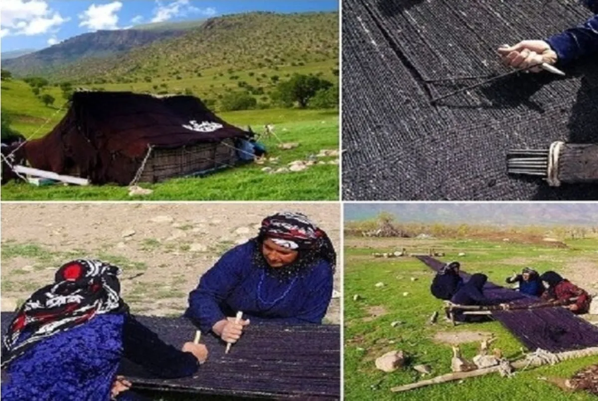 نگاهی به نقش زنان عشایر خراسان شمالی در تولید صنایع دستی