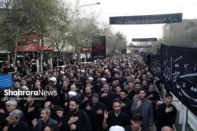 گزارش تصویری | دسته عزای علوی در مشهد