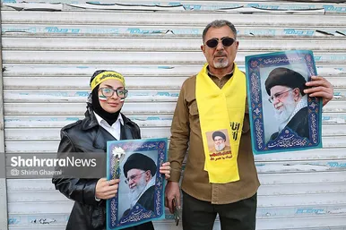 گزارش تصویری | مراسم تشییع پیکر شهدای مدافع امنیت در مشهد (۲۲ دی ۱۴۰۴) - ۴