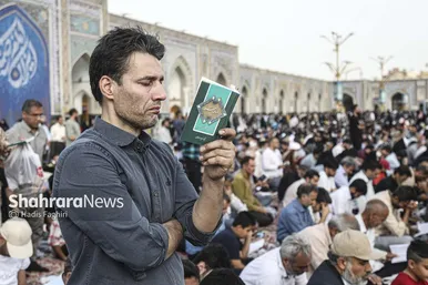 گزارش تصویری | قرائت دعای عرفه در حرم امام‌رضا(ع) (۱۵ خرداد ۱۴۰۴)
