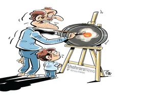 کارتون | قیمت تخم&zwnj;مرغ در بازار مشهد گران&zwnj;تر از نرخ مصوب