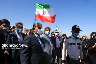 سفر وزیر راه به شهرستان گلبهار‎‎