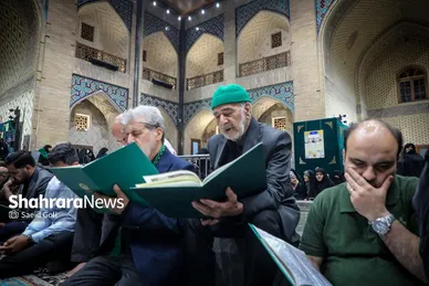 گزارش تصویری | مراسم چهلمین روز شهادت وزیر اطلاعات دولت چهاردهم در حرم مطهر رضوی برگزار شد (۱۰ اردیبهشت ۱۴۰۵)