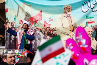 گزارش تصویری (۲) | راهپیمایی روز ۲۲ بهمن در مشهد