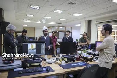 گزارش تصویری | بازدید حجت‌الاسلام اخلاقی‌ نماینده مردم مشهد در مجلس شورای اسلامی از موسسه فرهنگی شهرآرا