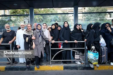 گزارش تصویری | خدمات شهری پای کار زائران