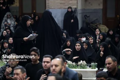 گزارش تصویری | مراسم احیا ویژه ناشنوایان در شب‌ بیست یکم ماه مبارک رمضان
