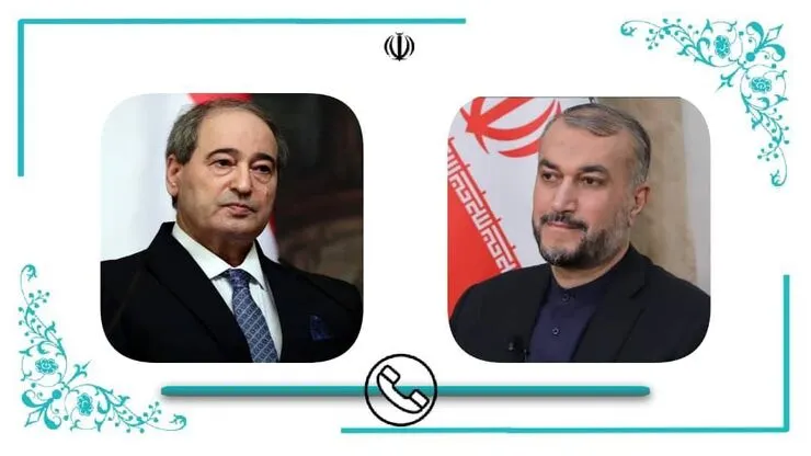امیرعبداللهیان: ایران در کنار سوریه خواهد ماند| فیصل مقداد: صهیونیست‌ها دنبال برهم‌زدن ثبات در منطقه هستند