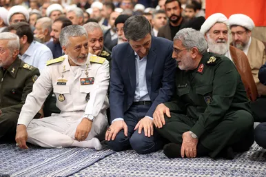 عکس‌هایی از مراسم تنفیذ مسعود پزشکیان (۷ مرداد ۱۴۰۳)