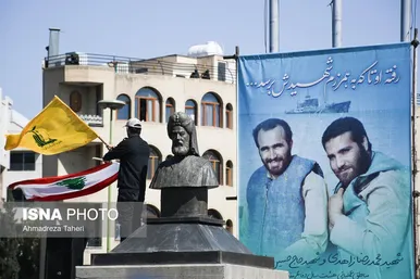 تشییع باشکوه پیکر سردار شهید زاهدی در اصفهان