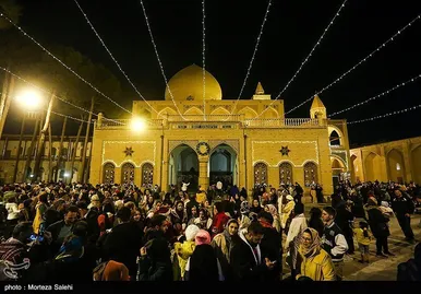 حال و هوای کلیسای وانک در آستانه سال نو میلادی