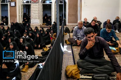 گزارش تصویری | عزاخانه‌ی سادات خوشرو