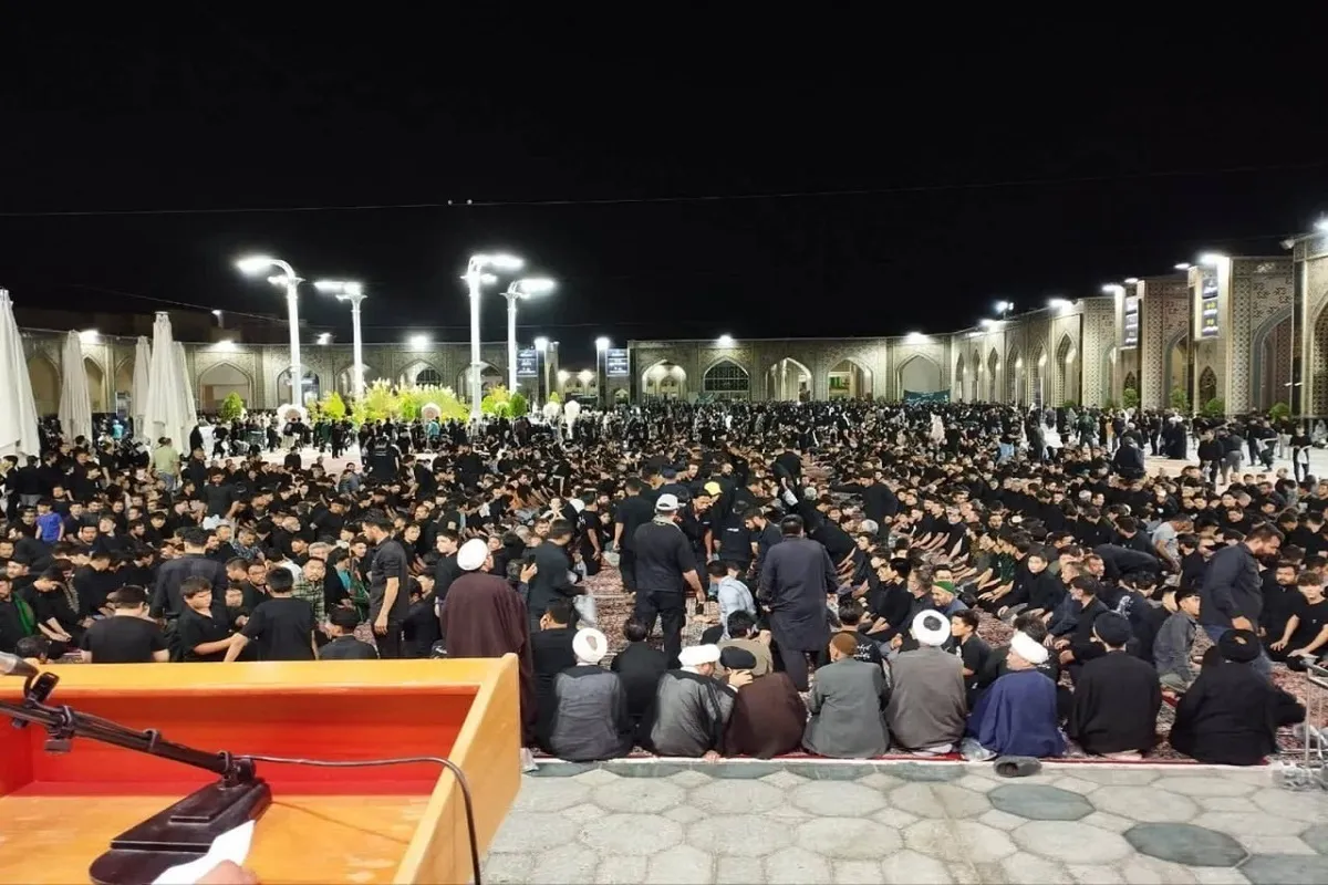 گردهمایی پُرشور ۴ هزار عزادار افغانستانی در حرم امام‌رضا(ع)