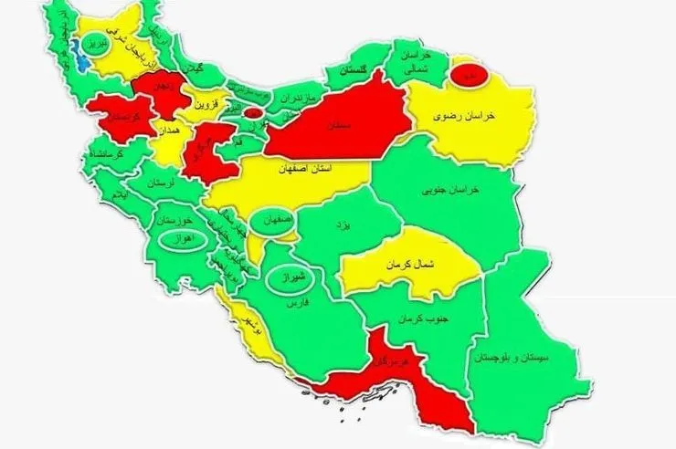۶ استان پر مصرف برق