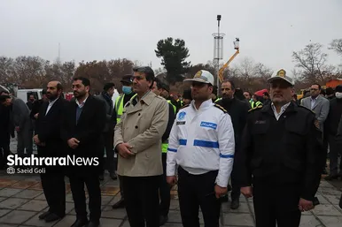 مانور عملیات زمستانه در مشهد