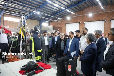 گزارش تصویری | بهره‌برداری از تعمیرگاه مرکزی سازمان آتش‌نشانی و تجهیزات مرتبط و ۵ پروژه عمرانی، فرهنگی و فضای سبز در منطقه ۷ مشهد
