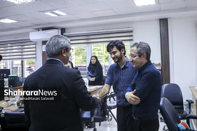 گزارش تصویری | بازدید استاندار خراسان رضوی و رییس شورای اسلامی شهر مشهد از موسسه فرهنگی شهرآرا