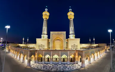 عکس‌هایی از میدان قبله حرم مطهر رضوی