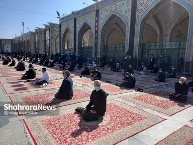 تشییع پیکر علامه محمدرضا حکیمی در مشهد