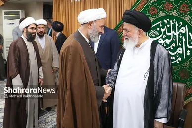 گزارش تصویری |  جشن عید غدیر در دفتر امام جمعه مشهد