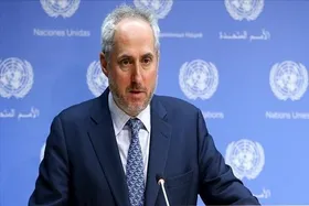 سخنگوی سازمان ملل: اقدامات اسرائیل مغایر با قوانین بین&zwnj;الملل است