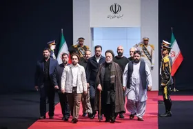 ویدئو | سخنان احمد مسعود پس از ادای احترام به رهبر شهید انقلاب اسلامی ایران