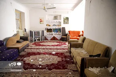 خسارات زلزله در روستاهای هرمزگان