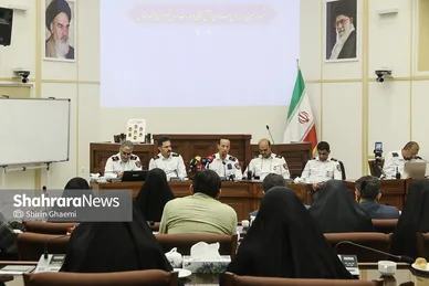 گزارش تصویری | نشست خبری مدیرعامل سازمان آتش‌نشانی و خدمات ایمنی شهرداری مشهد