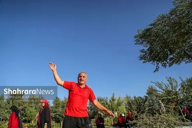 گزارش تصویری | همایش ورزش صبحگاهی در بوستان برکت مشهد