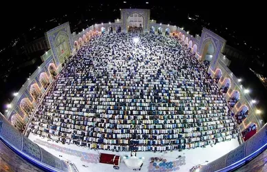 مسجد جامع هرات در ماه مبارک رمضان