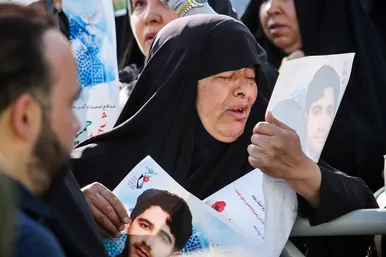 تشییع باشکوه پیکر «شهید غیرت» حمیدرضا الداغی