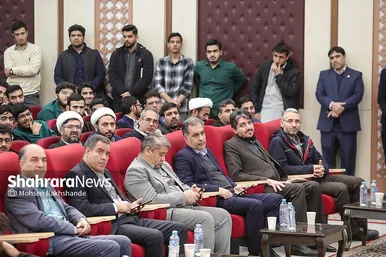 گزارش تصویری | دیدار آیت‌الله علم‌الهدی با دانشجویان و اساتید دانشگاه فرهنگیان مشهد به‌مناسبت «روز دانشجو» (۱۶ آذر ۱۴۰۴)