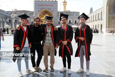 جشن دانش آموختگان علوم پزشکی کشور در حرم مطهر رضوی