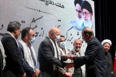 همایش تجلیل از پیشکسوتان دفاع مقدس شهرستان طرقبه شاندیز 