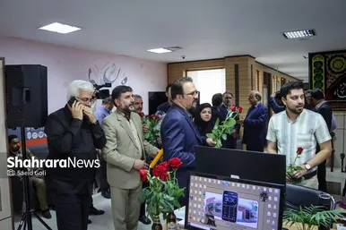 گزارش تصویری | بازدید مدیران استانی و شهری از روزنامه شهرآرا به مناسبت روز خبرنگار - ۳