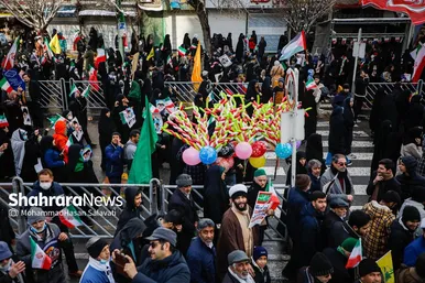 گزارش تصویری | راهپیمایی ۲۲ بهمن ۱۴۰۳ در مشهد - ۲