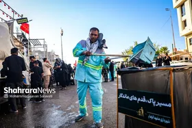 کریمدادی: خدمات پاکبانان مشهدی در نجف با کیفیت مطلوب در حال انجام است
