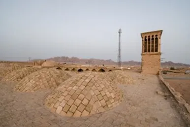 کاروانسرای روستای قاسم آباد در شهرستان بجستان خراسان رضوی