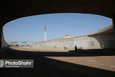 مشهد بر مدار عمران | تقاطع غیر همسطح مصلی