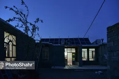 درآمدزایی اهالی روستای چاه نسر به کمک پنل های خورشیدی