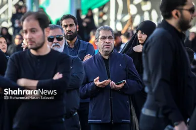 تصاویری از آئین خیمه سوزان عصر عاشورا در مشهد