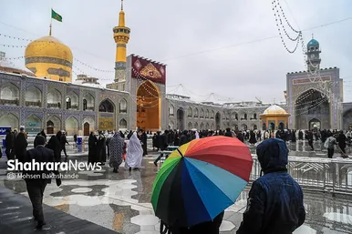 گزارش تصویری | یک روز برفی در حرم مطهر امام رضا(ع) - ۲۱ بهمن ۱۴۰۳