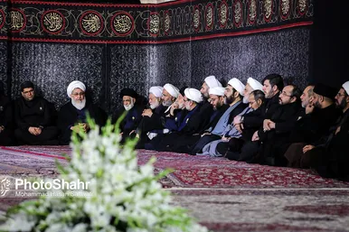 عکس| آیین خطبه‌خوانی شب شهادت امام رضا علیه السلام (۱۳ شهریور ۱۴۰۳)