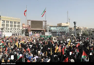 گزارش تصویری | مراسم تشییع پیکر شهید سردار عباس نیلفروشان