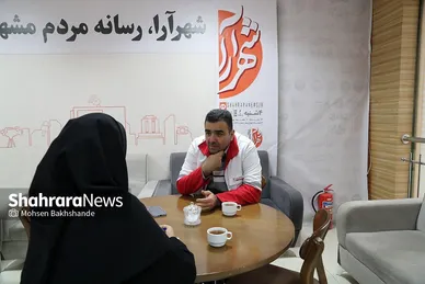 بازدید مدیرعامل جمعیت هلال‌احمر خراسان رضوی از موسسه فرهنگی شهرآرا