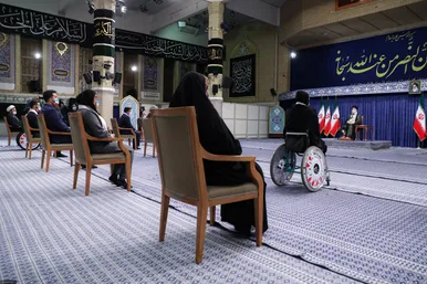 دیدار قهرمانان المپیک و پارالمپیک ایران در بازی‌های ۲۰۲۰ توکیو با رهبر معظم انقلاب