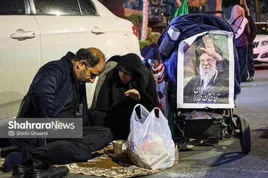 گزارش تصویری | مراسم احیای شب ۱۹ رمضان ۱۴۰۴ در خیابان‌های مشهد - ۲