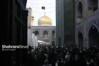 ویدئو| آماده‌سازی صحن‌های حرم امام‌رضا(ع) برای جشن غدیر ۱۴۰۴