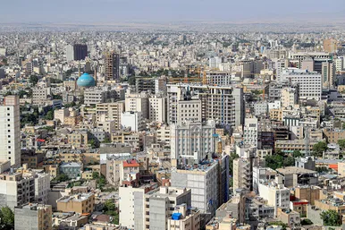 تصاویر هوایی از شهر مشهد و حرم مطهر رضوی